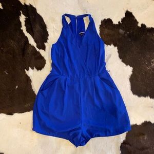 Blue Express Romper